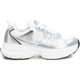 Xti - 14326001-PLATA - Trainers - Zilver - Veters - Casual