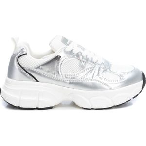 Xti - 14326001-PLATA - Trainers - Zilver - Veters - Casual