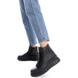 Enkellaarsjes - Beige - Synthetisch - Met Ritssluiting en Veters