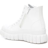 Enkellaarsjes - Beige - Synthetisch - Met Ritssluiting en Veters