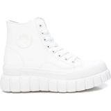 Enkellaarsjes - Beige - Synthetisch - Met Ritssluiting en Veters