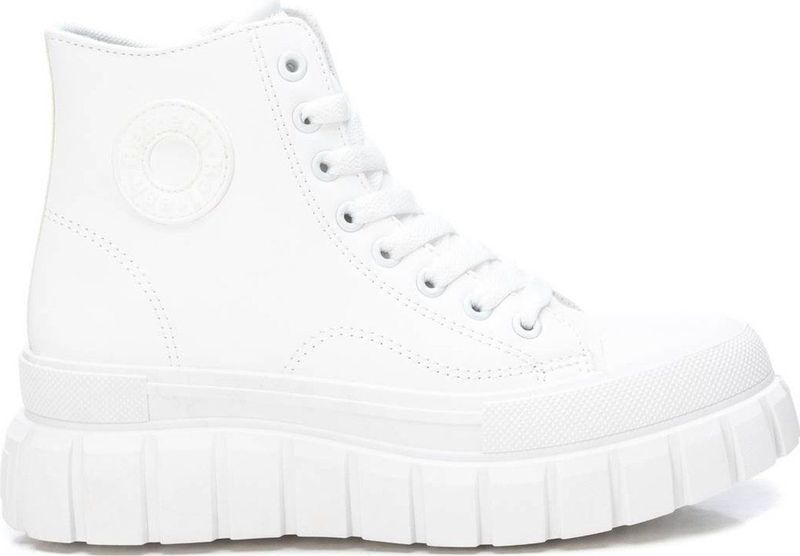 Enkellaarsjes - Beige - Synthetisch - Met Ritssluiting en Veters