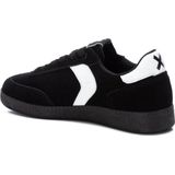 Xti - 14339702-NEGRO - Trainers - Zwart - Leer - Plat - Veters