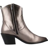 CARMELA - 161776 - Dameslaars - Zwart - Leer - Antislip Zool