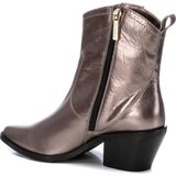 CARMELA - 161776 - Dameslaars - Zwart - Leer - Antislip Zool