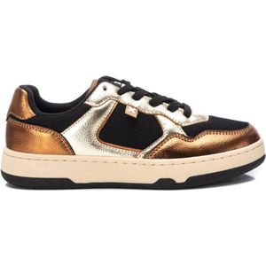 XTI 143489 Trainer - Brons - Dames Sneaker - Veganistisch - Antislipzool