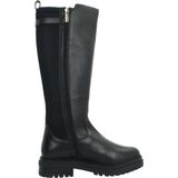 Carmela - 16177901-NEGRO - Leren Laarzen - Zwart - Plat - Ritssluiting - Casual