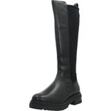 Carmela - 16177901-NEGRO - Leren Laarzen - Zwart - Plat - Ritssluiting - Casual