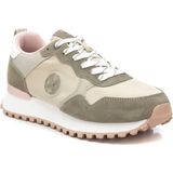 Xti - 143594 - Sneakers - Zwart - Leer