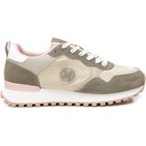 Xti - 143594 - Sneakers - Zwart - Leer