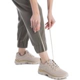 Xti - 14361401-BEIGE - Sportschoenen - Beige - Stof - Plat - Veters - Casual