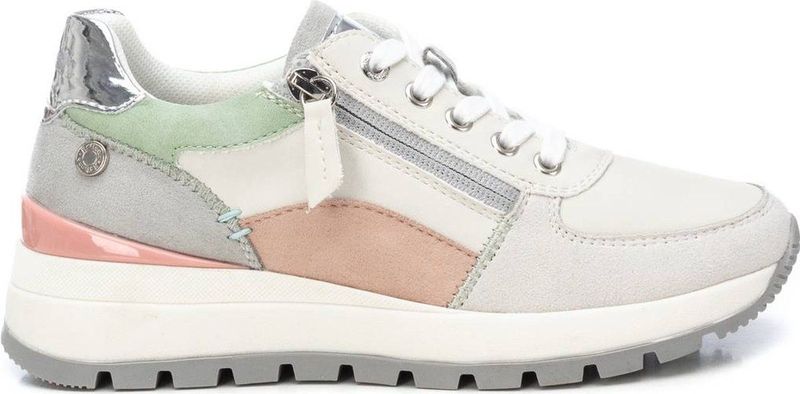 Refresh - Trainer - Casual - Nude - Suède/Nylon - Veganistisch Gecertificeerd