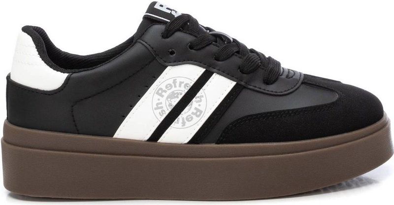 REFRESH 172819 Vrijetijdsschoenen - Zwart - Veganistisch - Rubberen Zool