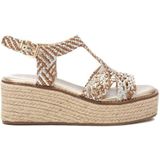 XTI - 143942 - Damessandalen - Goud - Veganistisch