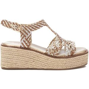 XTI - 143942 - Damessandalen - Goud - Veganistisch