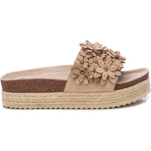 REFRESH - 172462 - Sandaal - BEIGE - Suède - Antislip Zool
