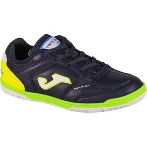 Joma Top Flex Jr 2433 IN TPJS2433IN, voor een jongen, Marineblauw, Indoorschoenen, maat: 38