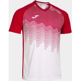 Men's T-shirt Joma Tiger Vi White-Red