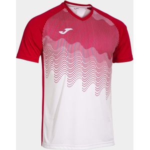 Joma Tiger Vi T-shirt Met Korte Mouwen Rood L Man
