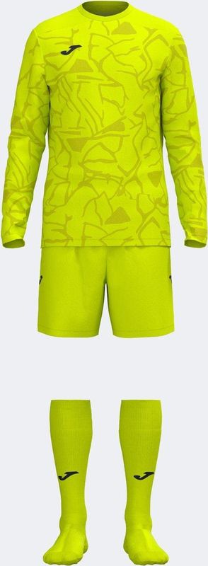Joma - Zamora IX - Keepersset - Geel - Shirt, Korte Broek en Sokken