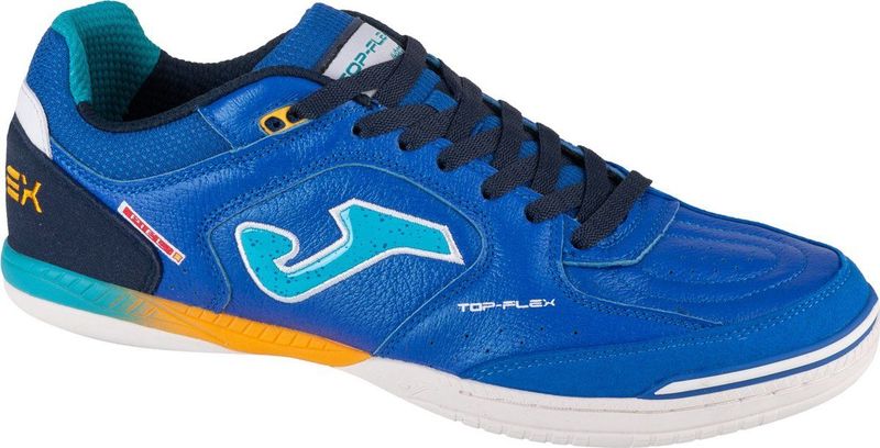 Joma - Top Flex - Futsalschoenen - Blauw - Leer