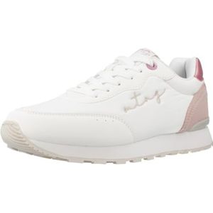 Mtng, Modieuze Sportschoenen Beige, Dames, Maat:36 EU