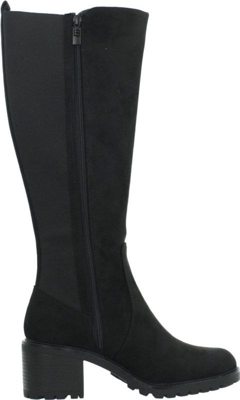 MTNG - 51992 - Knielaarzen - Zwart - Ritssluiting - Casual