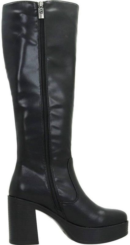 MTNG - New 67 - Kuitlaarzen - Bruin - Ritssluiting - Casual - Hakhoogte 8 tot 10 cm