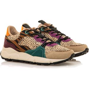 MTNG - 60431 - Klimschoenen - Beige - Plat - Veters - Casual