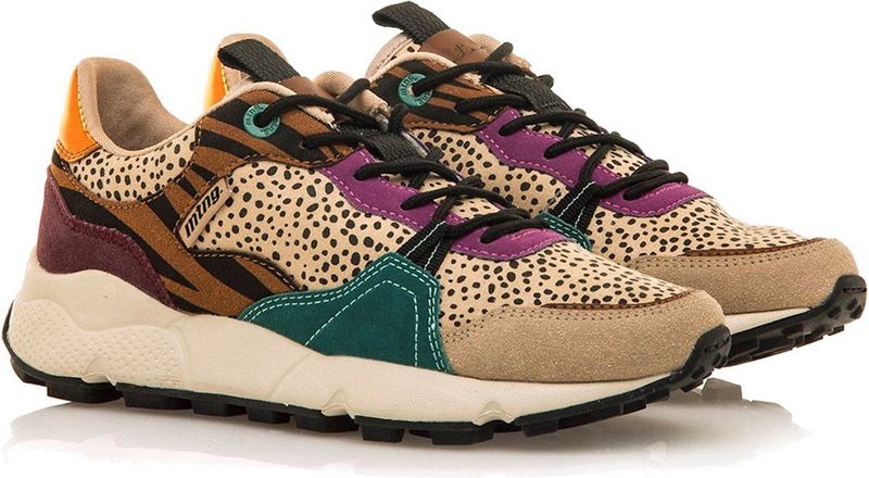 MTNG - 60431 - Klimschoenen - Beige - Plat - Veters - Casual