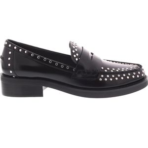 Bibi Lou - Roberta - Instappers - Zwart - Lakleer