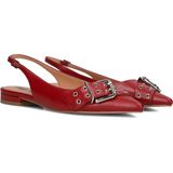 Bibi Lou - Slingbacks - Rood - Leder
