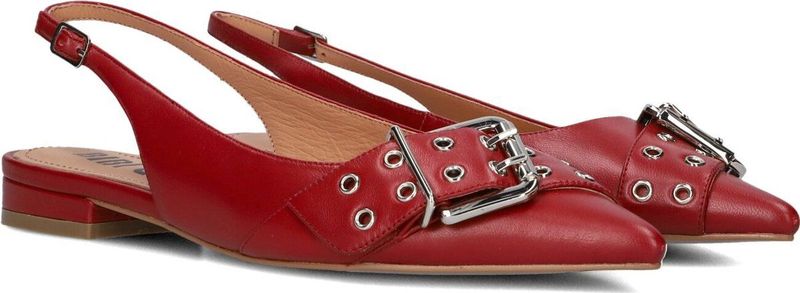 Bibi Lou - Slingbacks - Rood - Leder