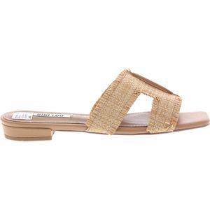 Dames Slippers Bibi Lou 520z69vk Natural Bruin - Maat 37