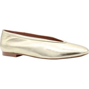 Bibi Lou - 536Z12VK - Ballerina's - Champagne - Leer
