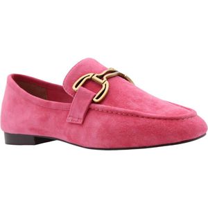 Bibi Lou 582z30vk Loafers - Instappers - Dames - Rood - Suède
