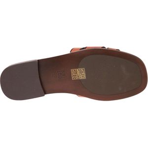 Bibi Lou - Schoenen - Oranje - Leer - Open Teen