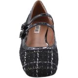 Bibi Lou - Cardiff - Pumps - Zwart/Wit - Tweedstof