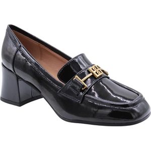 Bibi Lou - Snake Print Hoge Hak Pumps - Zwart - Dames