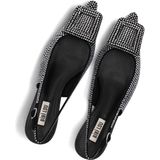 Bibi Lou - 692Z00Vk - Schoenen - Grijs - Zilveren Slingbacks met Kittenhak