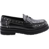 Bibi Lou - Wood Turtle Loafers - Zwart - Leer