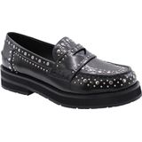 Bibi Lou - Wood Turtle Loafers - Zwart - Leer