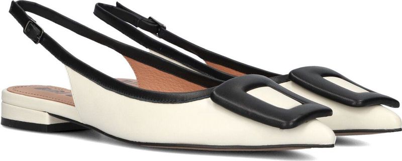 Bibi Lou - 640Z11VK - Hakken Dames - Creme - Sleehak