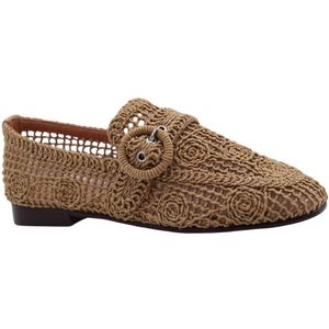 Bibi Lou - Klassieke Mocassins - Bruin - Leer