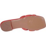 Bibi Lou - Model 760Z10Vk - Badslippers - Rood - Leer - Blokhak