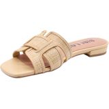Bibi Lou - Lichtbruine Slippers - Gezondheidsslippers - Bruin