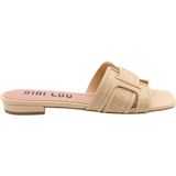 Bibi Lou - Lichtbruine Slippers - Gezondheidsslippers - Bruin