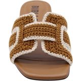 Bibi Lou - Cyrus - Dames Slippers - Bruin - Kunstleer