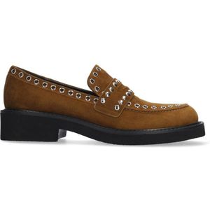 Bibi Lou Cuero - Loafers - Cognac - Suède