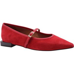 Angel Alarcon - Polka Dot Ballerina Schoenen - Rood - Dames